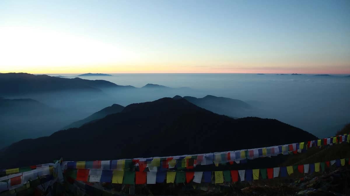 View from Ama Yangri