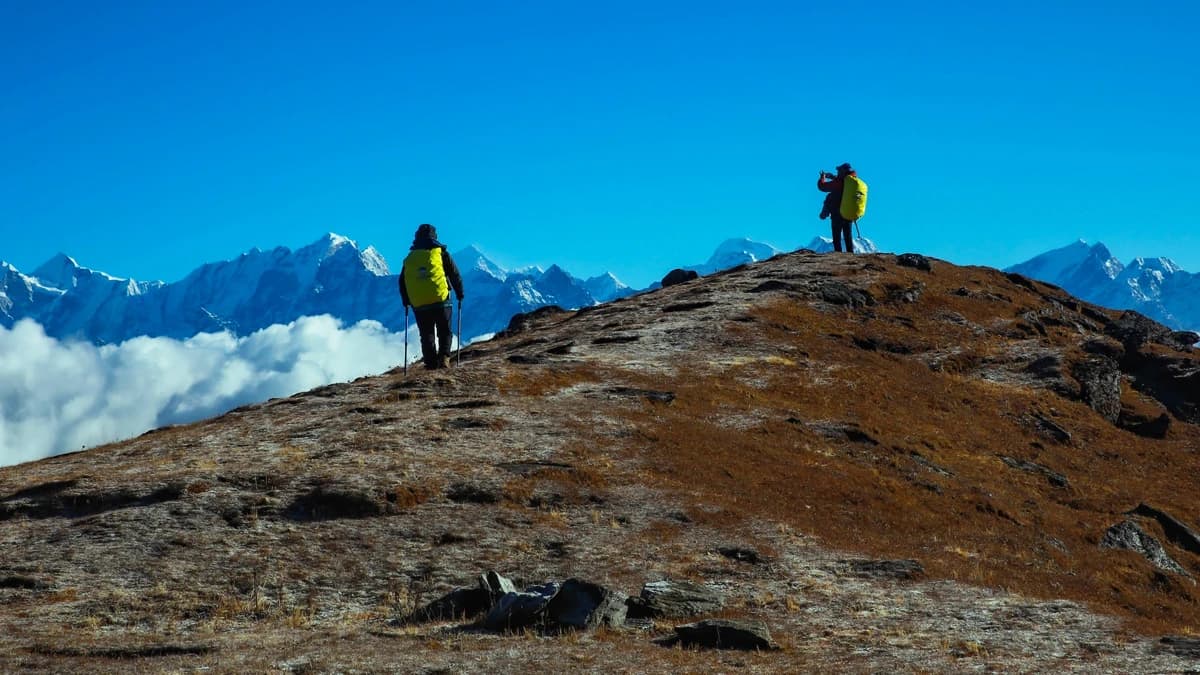 Pikey Peak Trek View