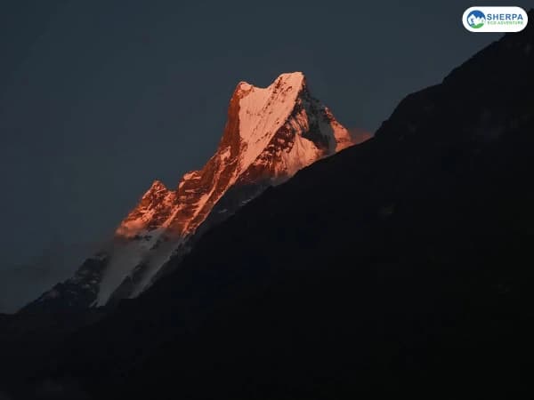 Annapurna Base Camp Mountain View