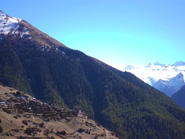 Annapurna Circuit Trek Manang Village