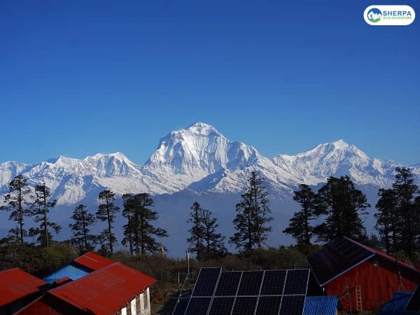 Annapurna Trek Himalayan Mountain View