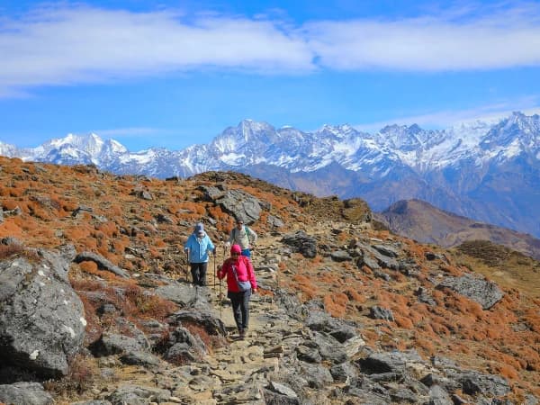 Bhairav Kunda Trekking Path