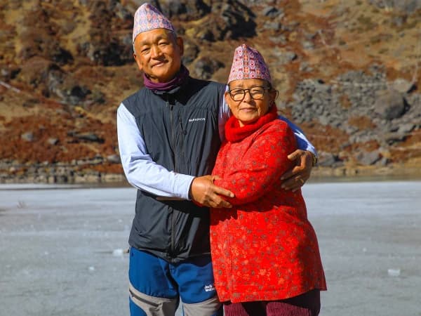 Bhairav Kunda Winter Lake