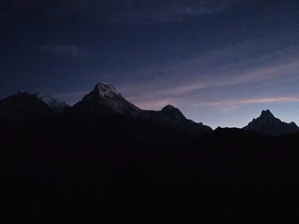 Ghorepani Poon Hill Night View