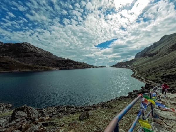 Gosaikunda Lake Trek Panorama View