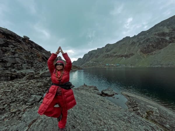 Gosaikunda Lake Trek Summit