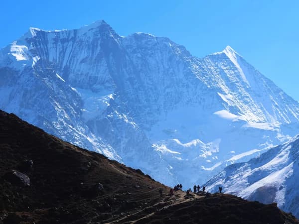 Manaslu Circuit Trek Snow Capped Peaks