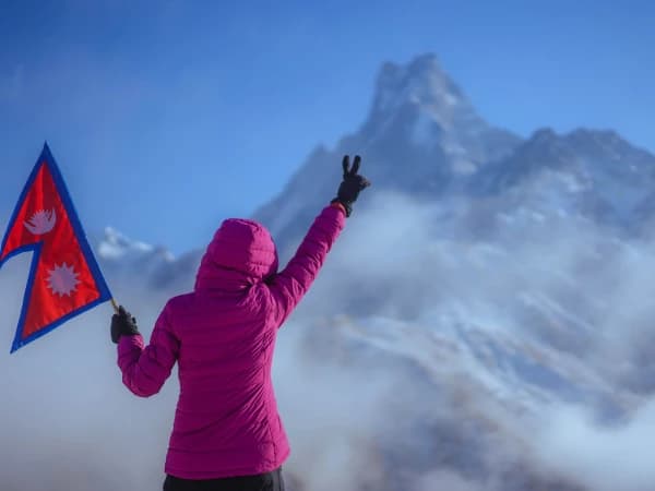 Mardi Himal Trek Mountain View