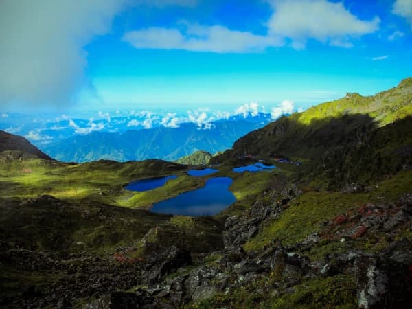 Panch Pokhari Trek Lake View