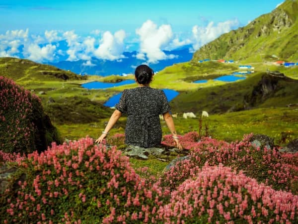 Panch Pokhari Trek Spring Lake View
