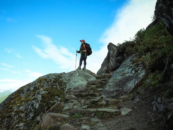 Panch Pokhari Trek Trekking Path