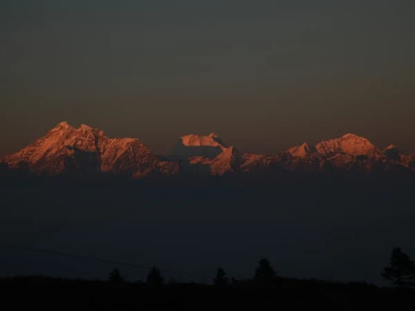 Sailung Overnight Hike Mountain Panorama