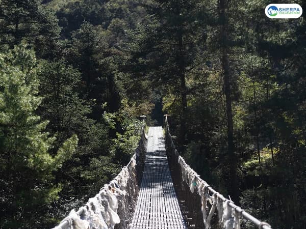 Sea Everest Base Camp Trek Suspension Bridge 1