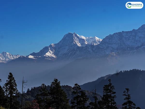 Sea Ghorepani Poonhill Snow Capped Mountains