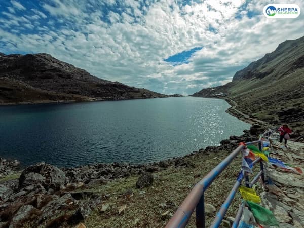 Sea Gosaikunda Lake Trek Panorama View 1