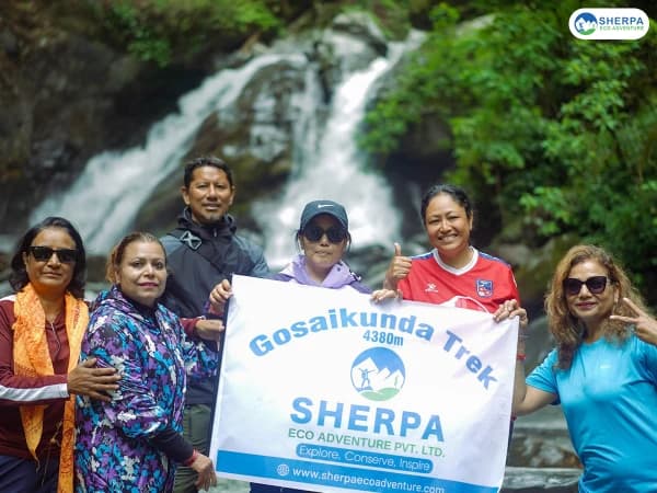 Sea Gosaikunda Lake Trek Trekking Group 1