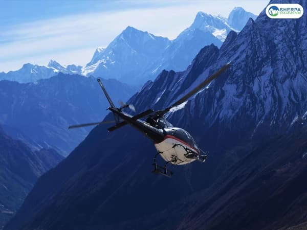 Sea Manaslu Circuit Trek Heliout