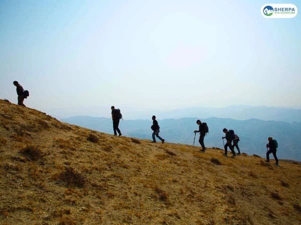 Sea Upper Mustang Trek Panorama View 1
