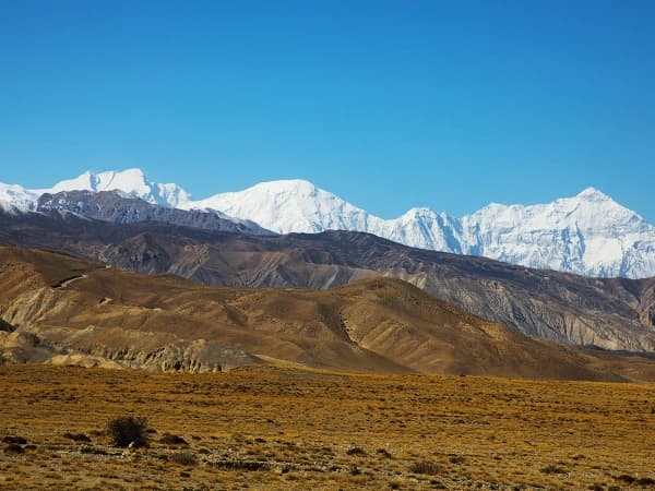 Upper Mustang Trek Desert Mountain