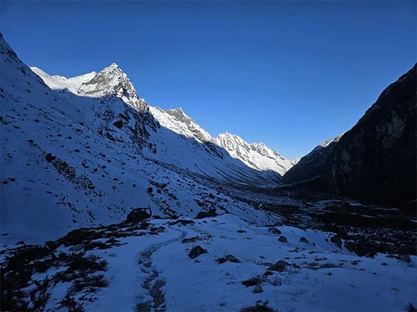 Tsho Rolpa Lake Trek Himalayan View